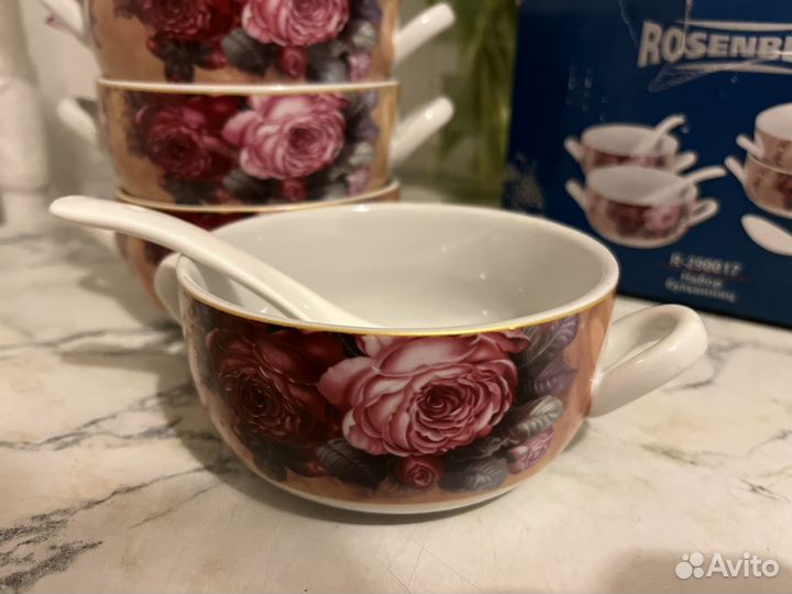 Набор бульонниц Rosenberg r-290017