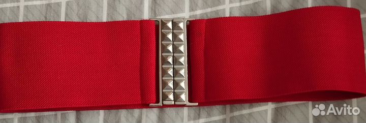 Ремень женский широкий резинка