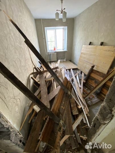 Демонтаж пола