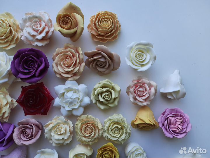 Силиконовые формы для мыла и шоколада розы