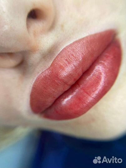 Перманентный макияж губ и межресничка