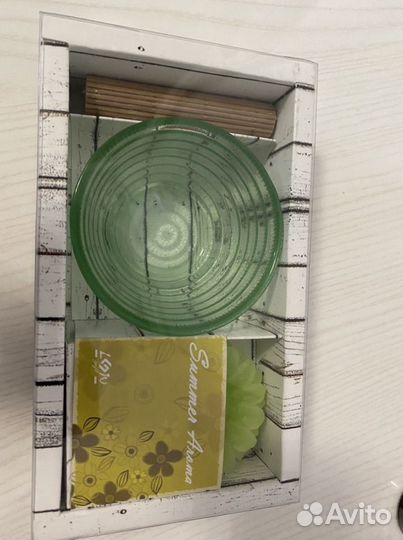 Подарочный набор поавающая свеча