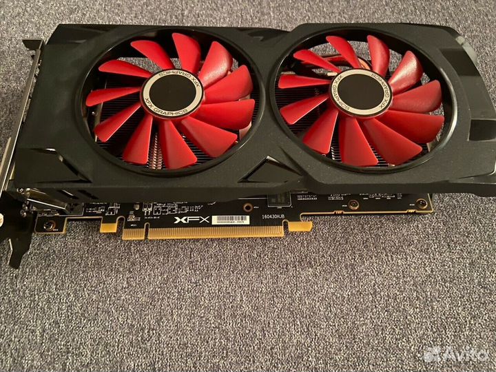 Видеокарта rx580 8gb