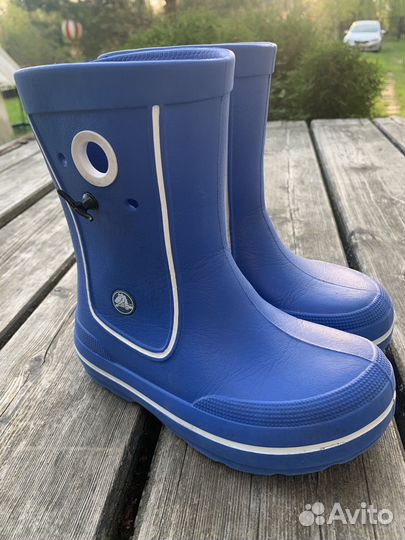 Детские резиновые сапоги crocs 29-30р
