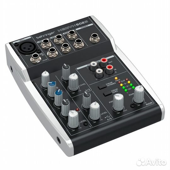 Микшерный пульт Behringer xenyx 502S
