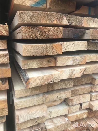 Доска обрезная 50х200. Сорт 3