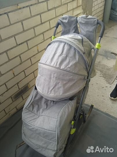 Коляска санки