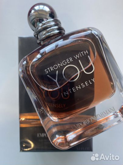 Armani stronger with you intensely 100 мл