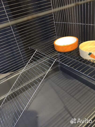 Большая клетка для грызунов б/у
