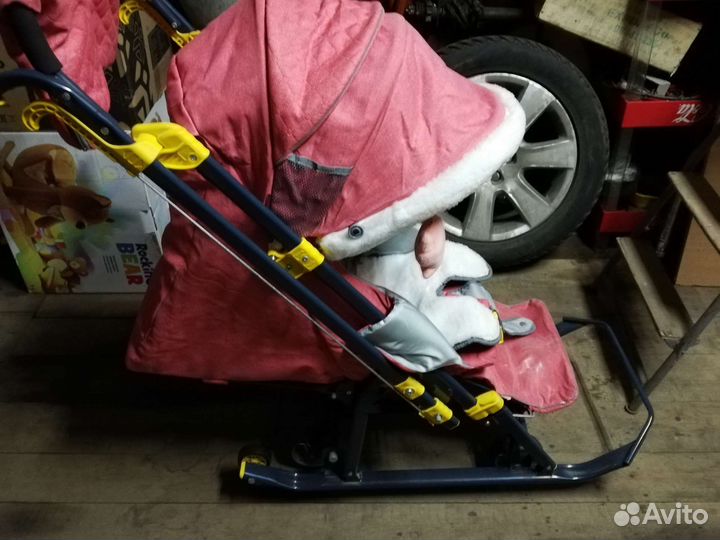 Санки-коляска