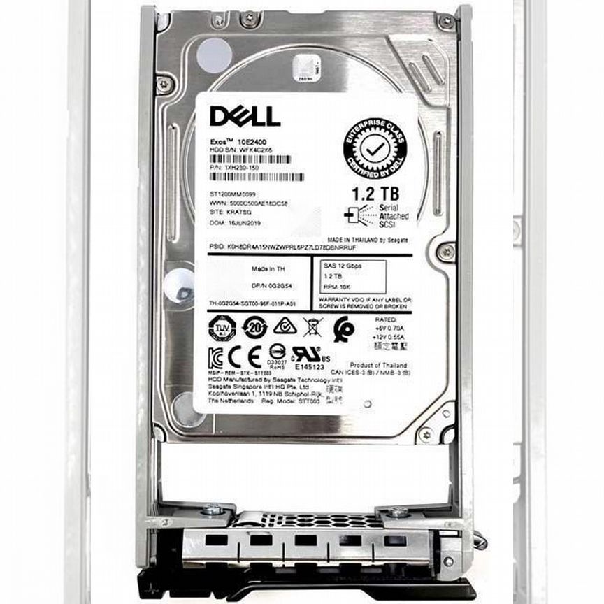 [400-AJPD] Жесткий Диск Dell 1,2tb 10520 Sas 2,5" 400-Ajpd