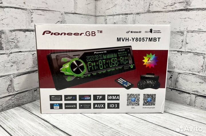 Магнитола pioneer с bluetooth pioneer 8059