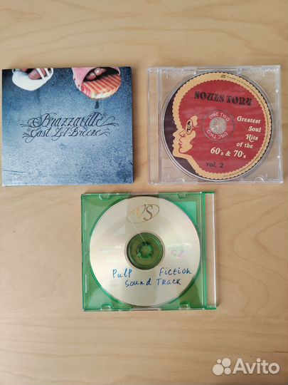 Cd диски музыкальные разное