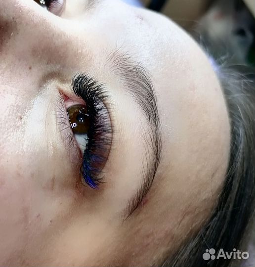 Наращивание ресниц на дому
