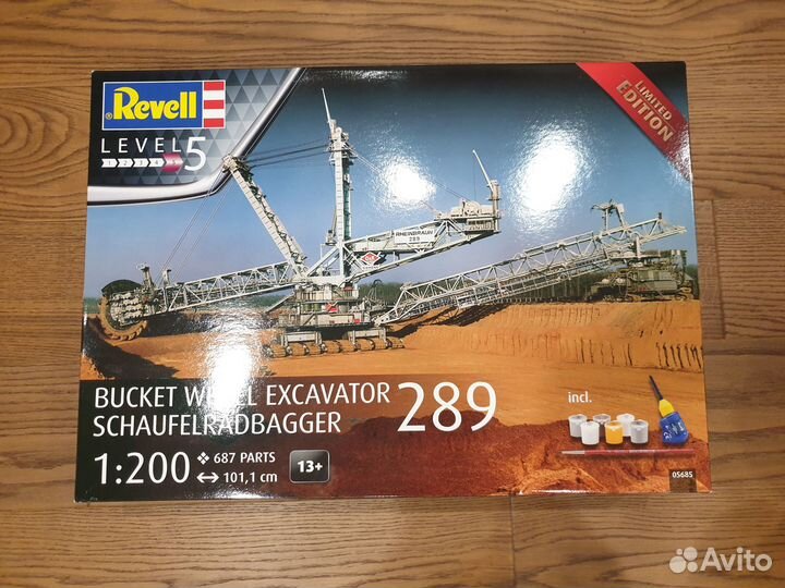 Модель экскаватора Schaufelradbagger 1/200 Revell