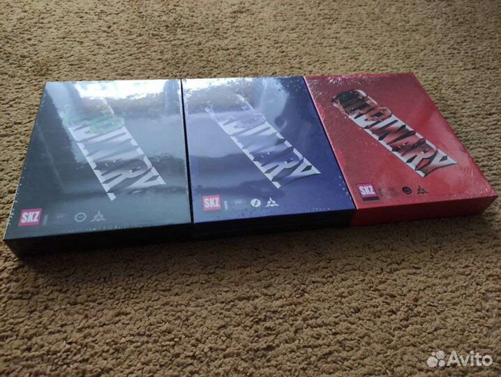 Запечатанные альбомы stray kids oddinary ordinary