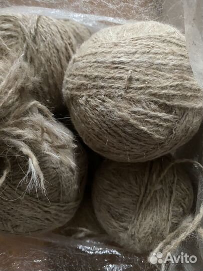 Пряжа из собачьей шерсти и пух