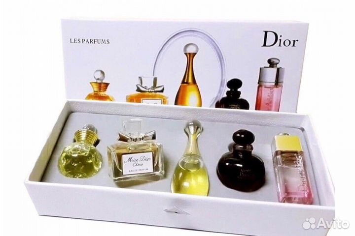 Подарочный набор Миниатюр 5в1 les parfums 5х5мл