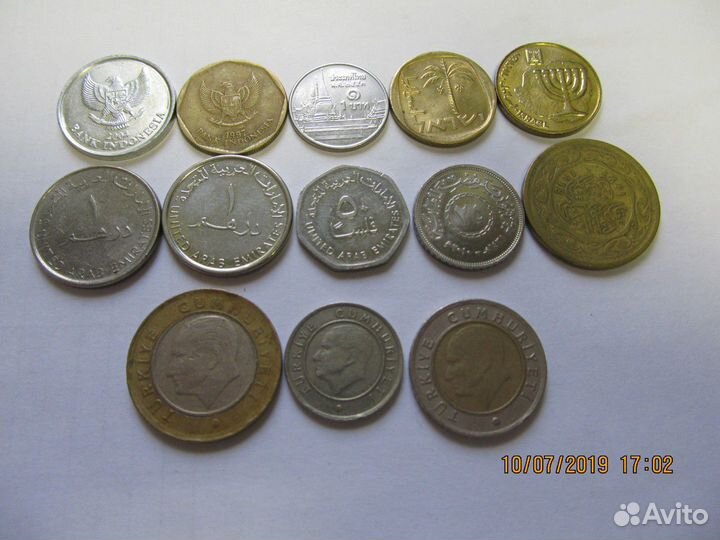 Монеты Африки и Азии,разные, обмен, ред. 04.08.21