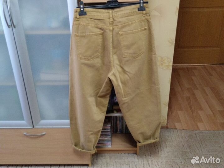 Брюки капри джинсовые