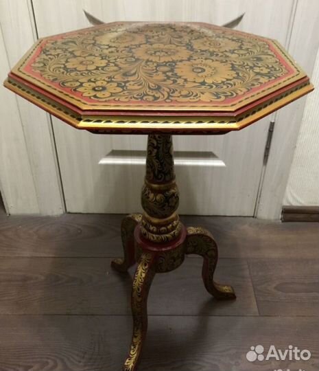 Журнальные столики. Дерево. Хохлома