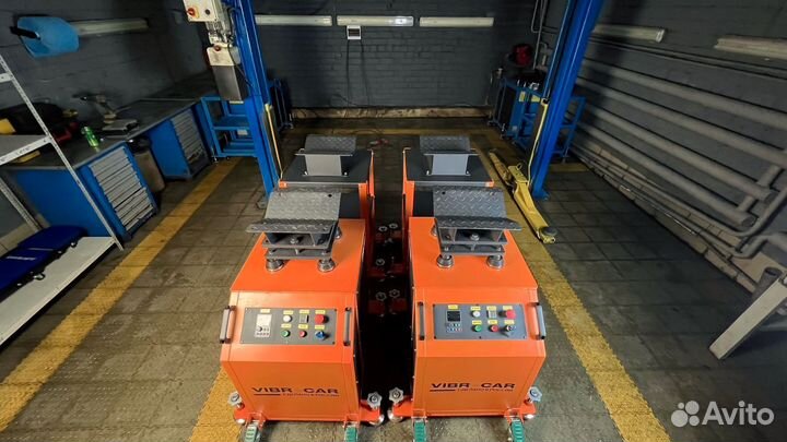 Вибростенд для диагностики ходовой