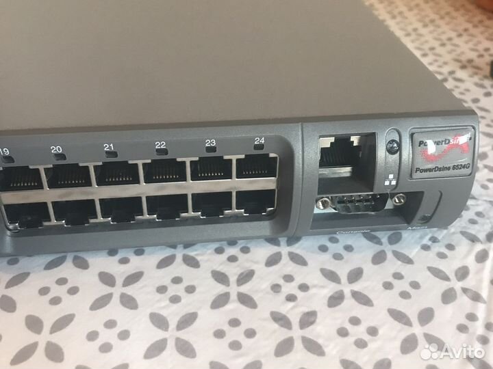 Сетевой коммутатор Dell и Power Dsine