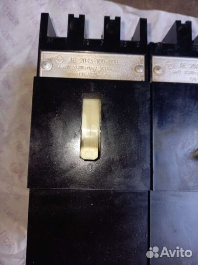 Автоматический выключатель 100а