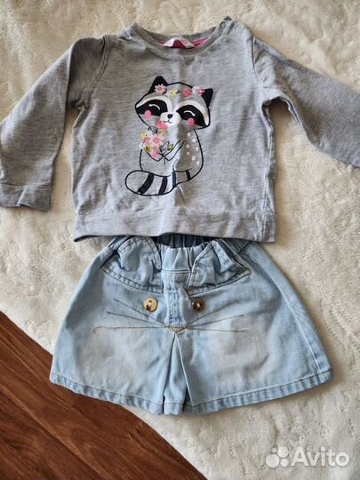 Детская одежда для девочки пакетом 92-98-104