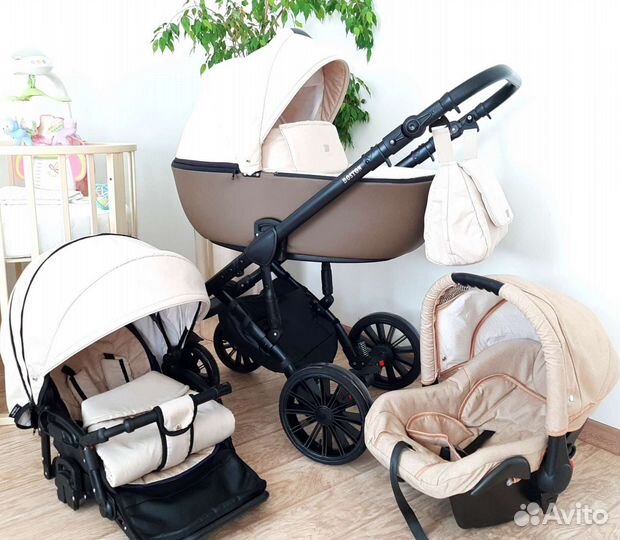 Коляска Bambini Moretty 3в1