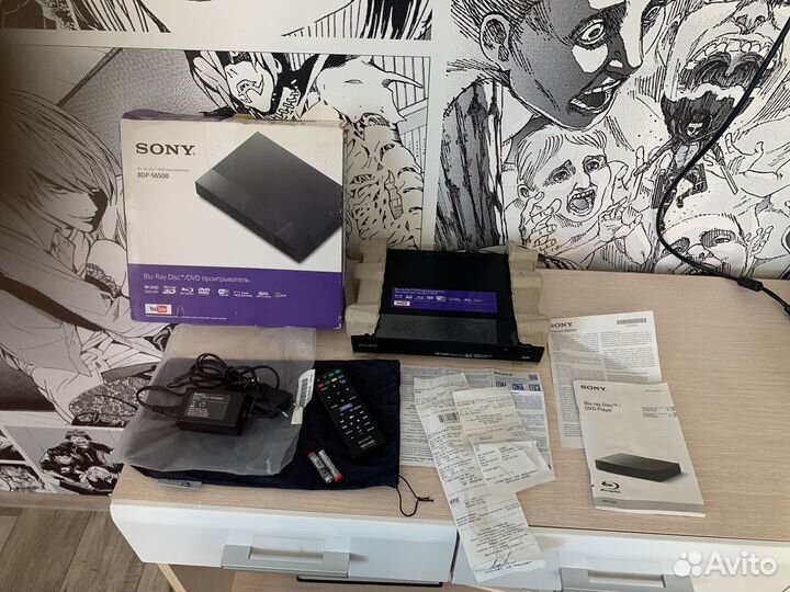 Blu ray плеер sony