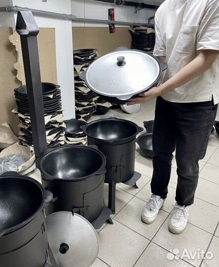 Казан чугунный