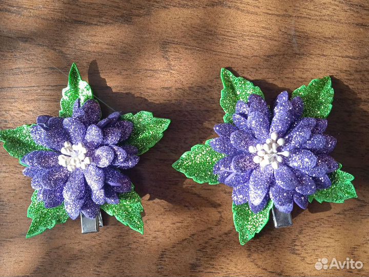 Заколки для волос ручной работы