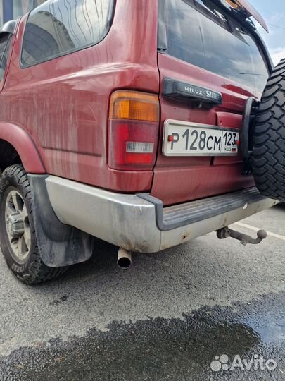 Задний бампер Toyota Hilux Surf