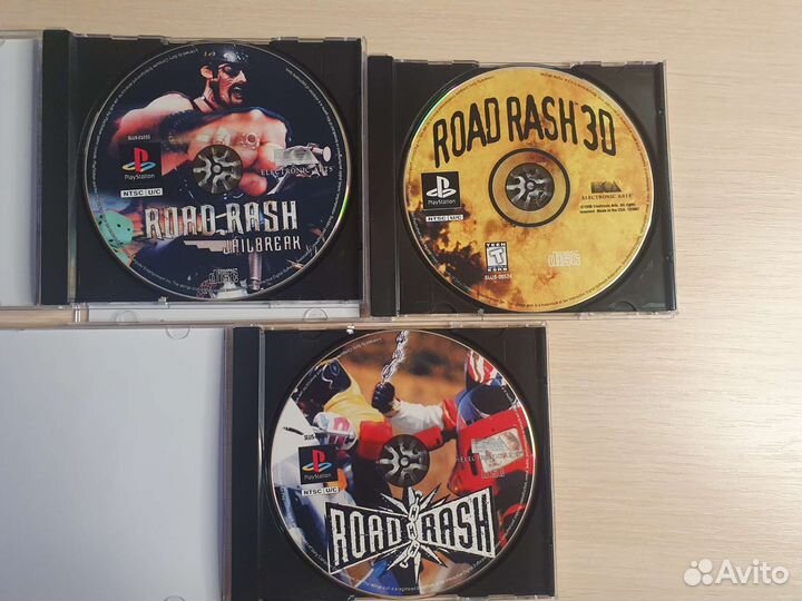 Road Rash ps1 PlayStation PS one пс1