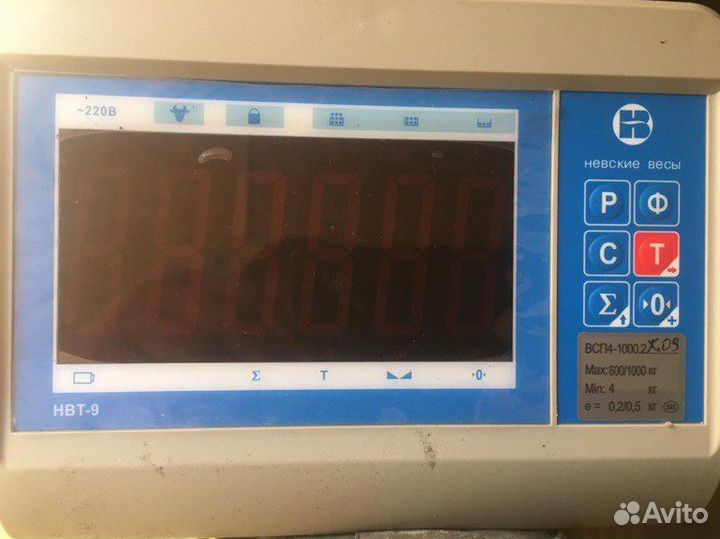 Весы для взвешивания скота