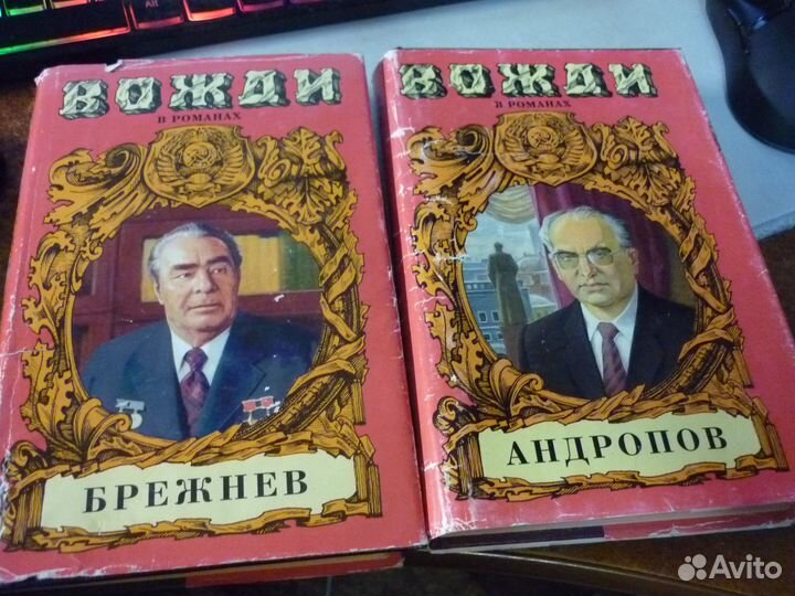 Книги: Андропов, Брежнев, Вожди в романах