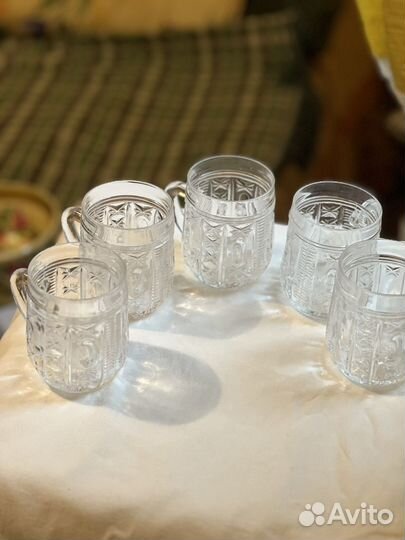 Бокалы хрустальные пивные