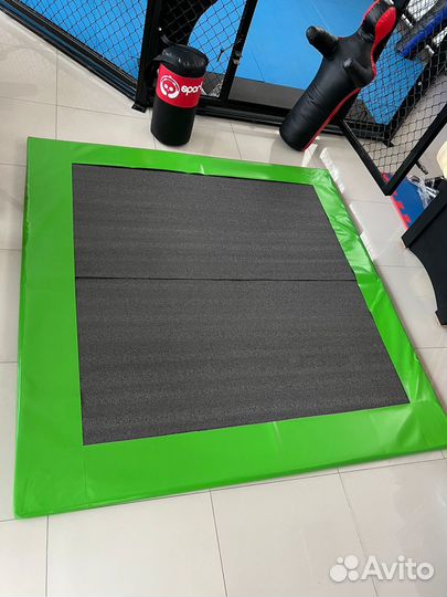 Борцовский ковер 2х2м, детский, маты 40 мм