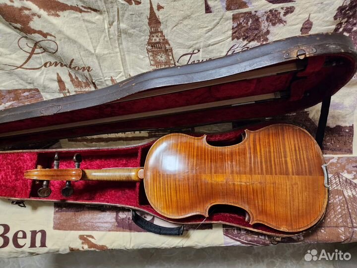 Антикварная скрипка 4/4 Франция. М-Р. Люсьен Шмитт