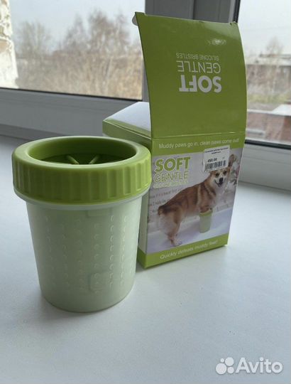 Стаканчик для мытья лап