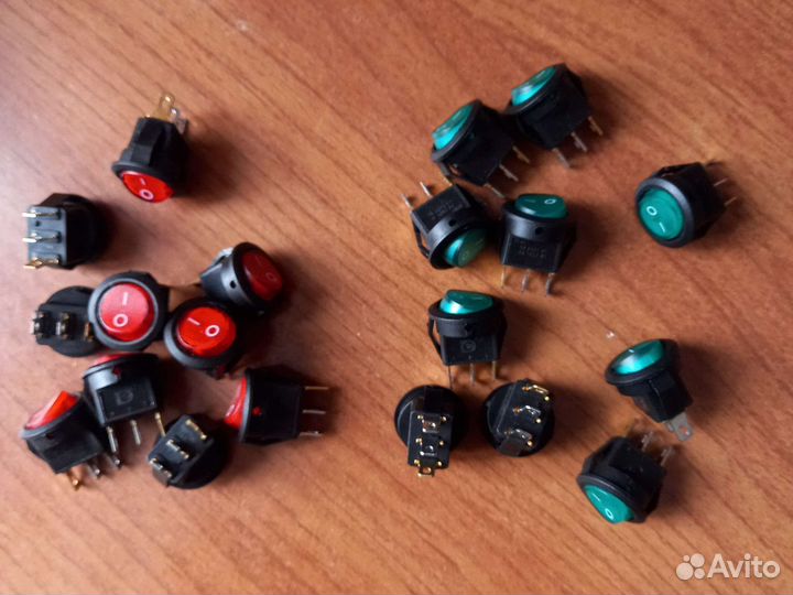 Выключатель micro с подсветкой