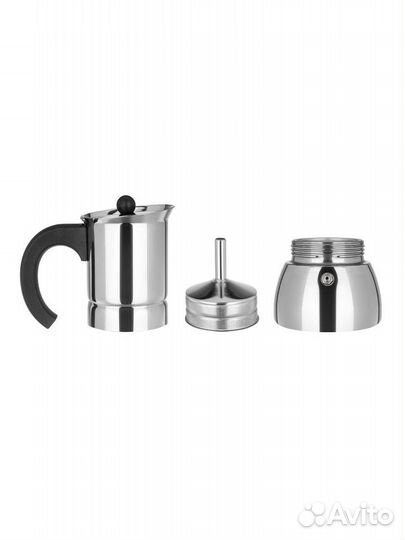 Гейзерная кофеварка Italco Napoli Induction новая