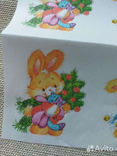 Водорастворимые картинки для мыла Заяц