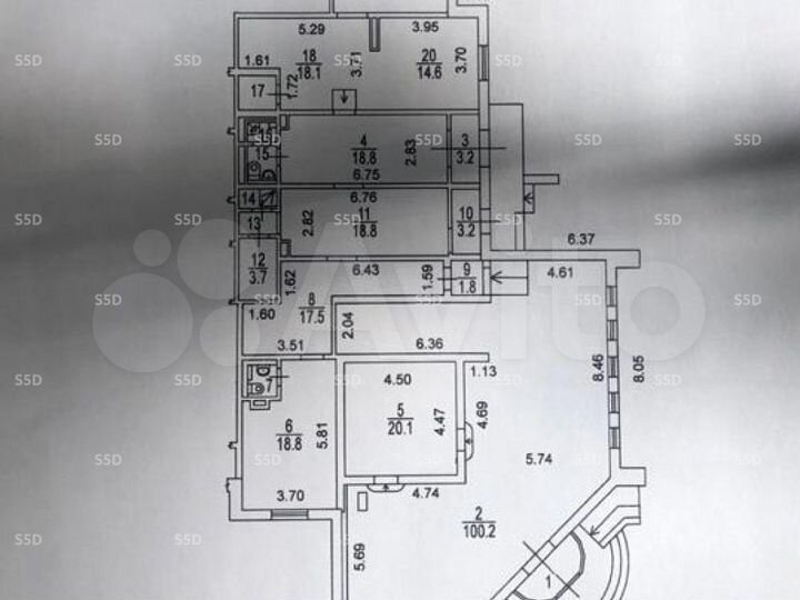 Сдам торговое помещение, 155 м²