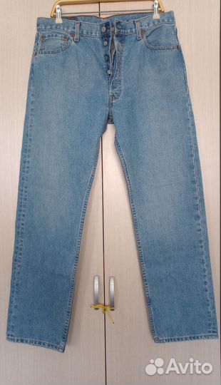 Джинсы Levis 501 на болтах, оригинал, 36/32, новые