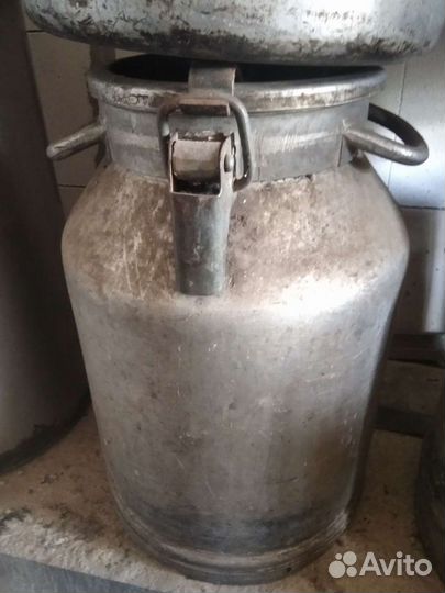 Фляга алюминиевая бу 40л