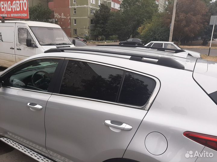 Рейлинги на крышу KIA Sportage 4, Чёрные