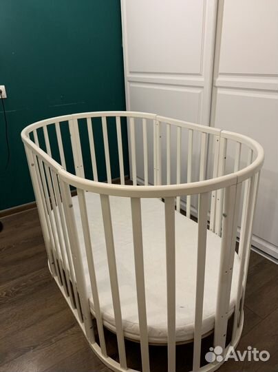 Кровать деткая круглая трансформер