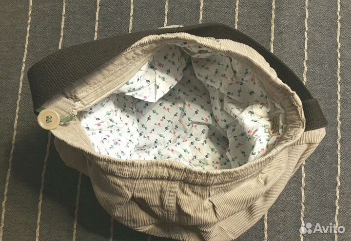 Сумка вельветовая